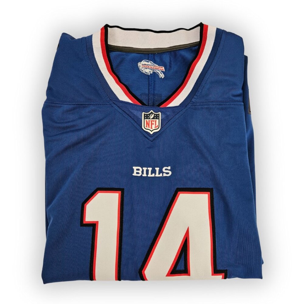 BUFFALO BILL STEFON DIGGS #14 BLUE JERSEY SIZE MEDIUM
